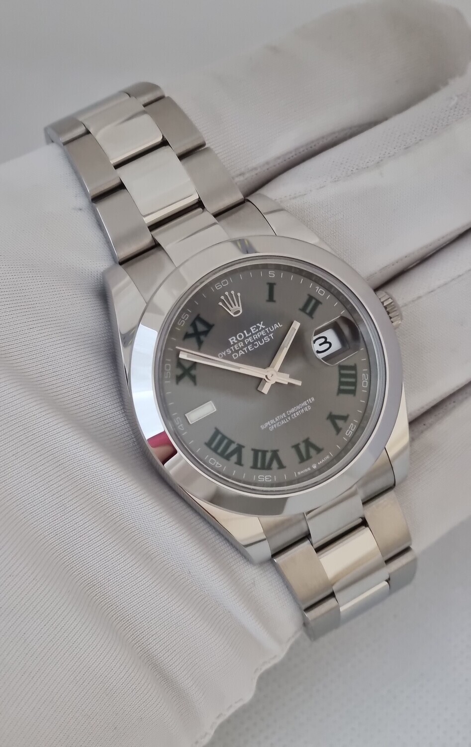 Rolex Datejust 41 126300 Wimbledon Dial - 2022 New/Unworn