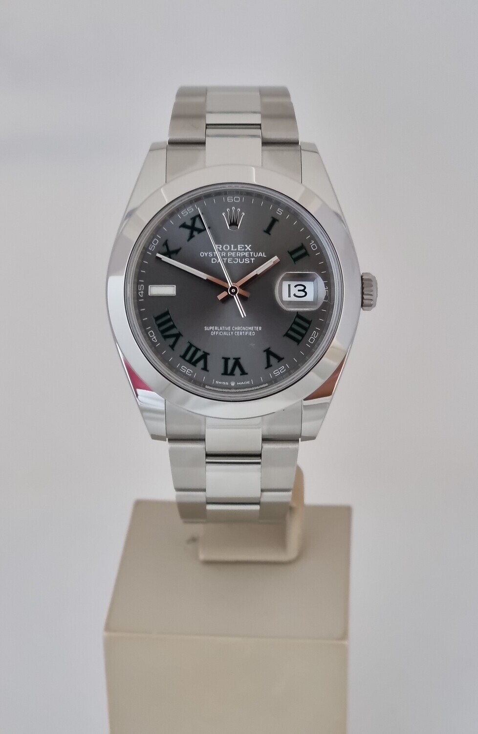 Rolex Datejust 41 126300 Wimbledon Dial - 2022 New/Unworn