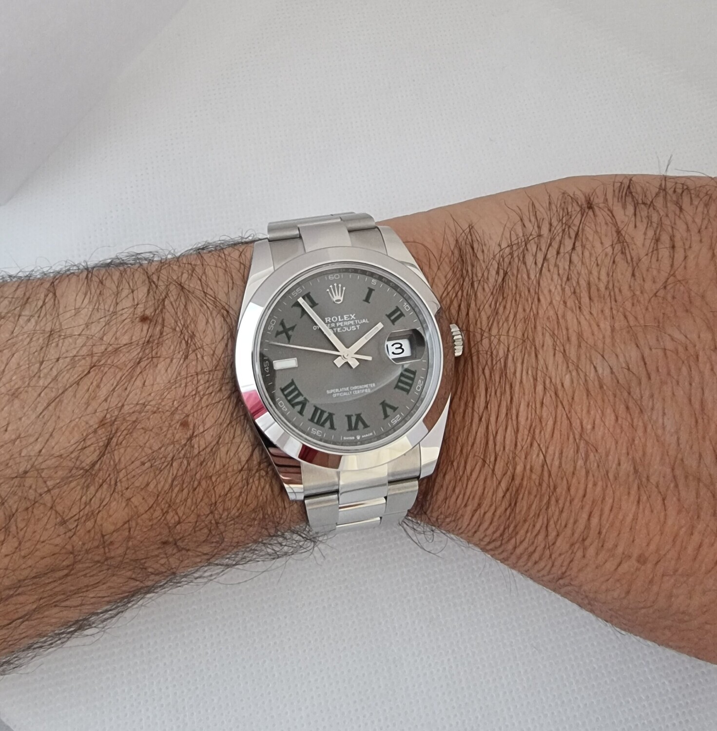 Rolex Datejust 41 126300 Wimbledon Dial - 2022 New/Unworn