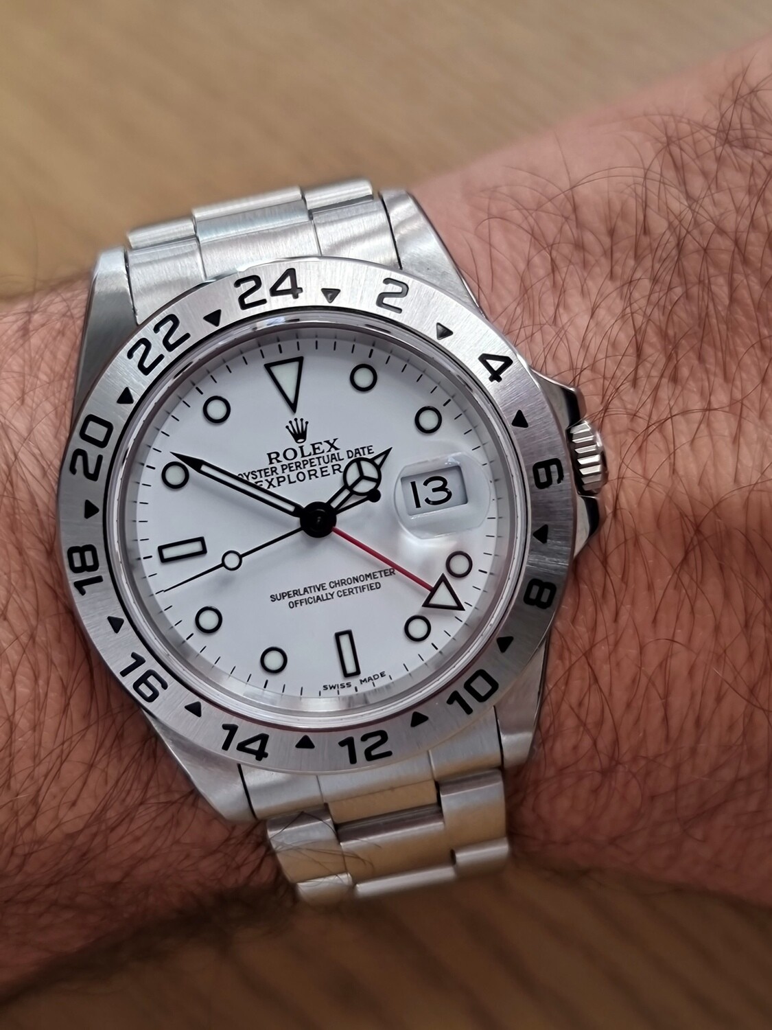 Rolex Explorer II Polar Dial 16570 - With Recent 2022 Rolex Service