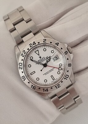 Rolex Explorer II Polar Dial 16570 - With Recent 2022 Rolex Service