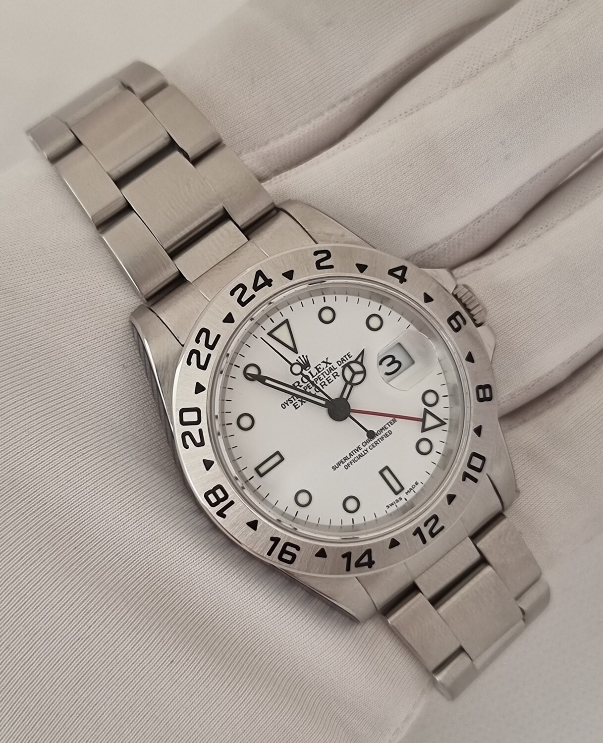 Rolex Explorer II Polar Dial 16570 - With Recent 2022 Rolex Service