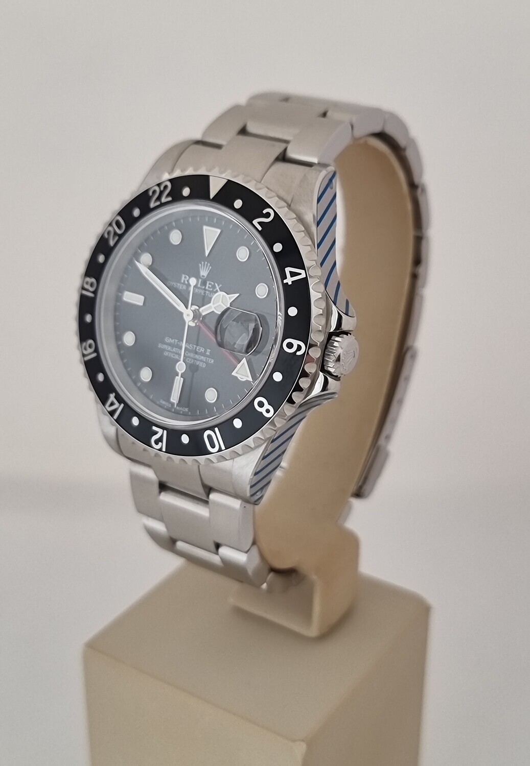 Rolex GMT Master II 16710, 2002, Complete with recent 2 year Rolex Service
