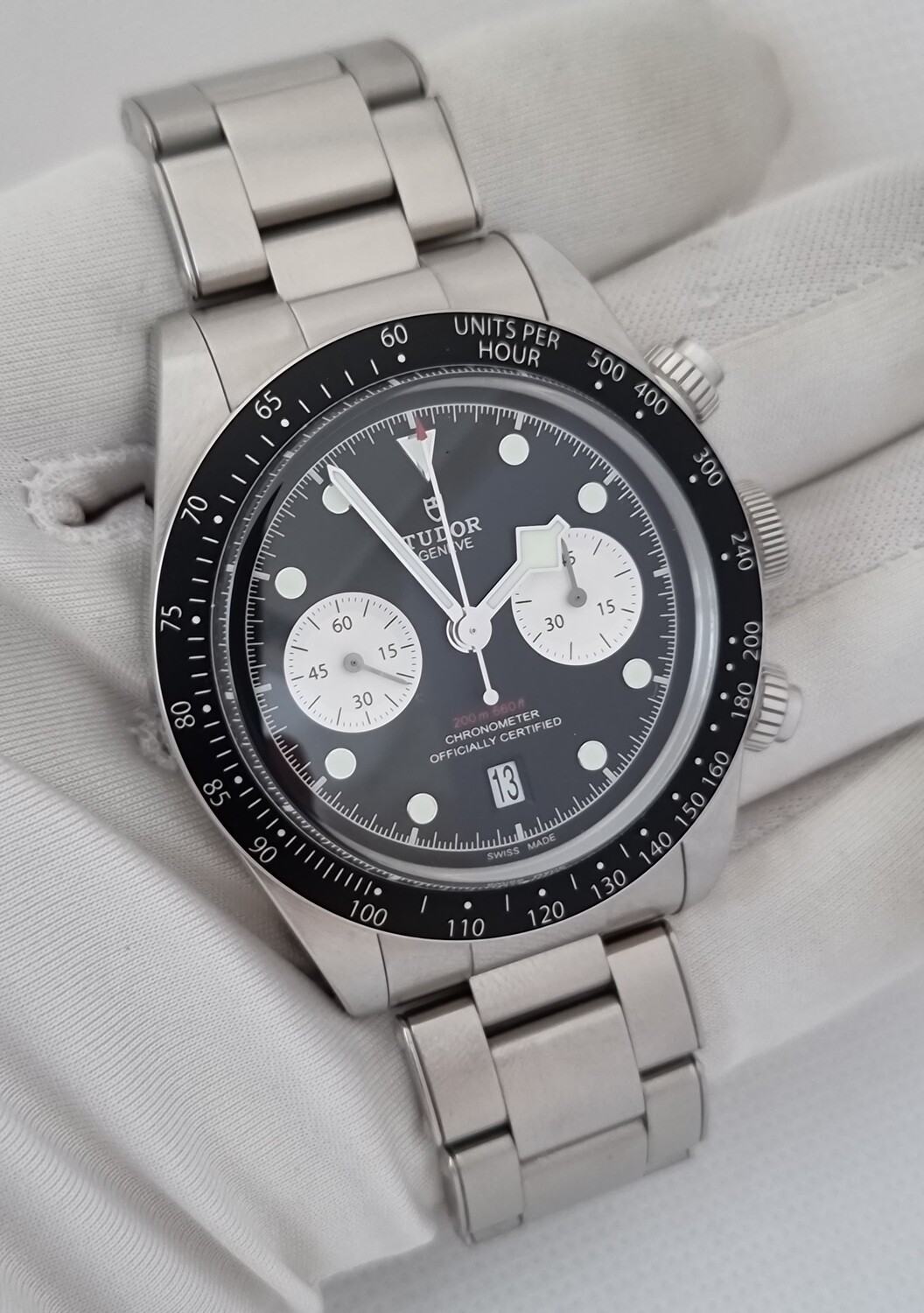 Tudor Black Bay Chrono - 79360N Black Dial - 2022 Full Set