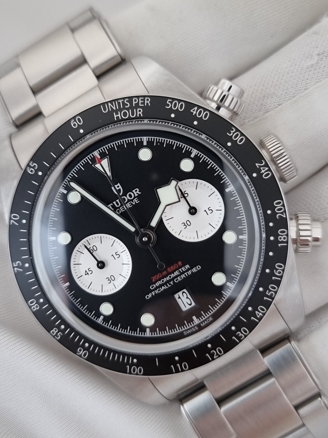 Tudor Black Bay Chrono - 79360N Black Dial - 2022 Full Set