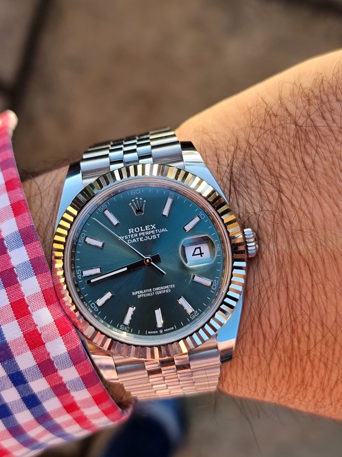 Rolex Datejust 41mm 126334 Mint Green - Full Set 2022