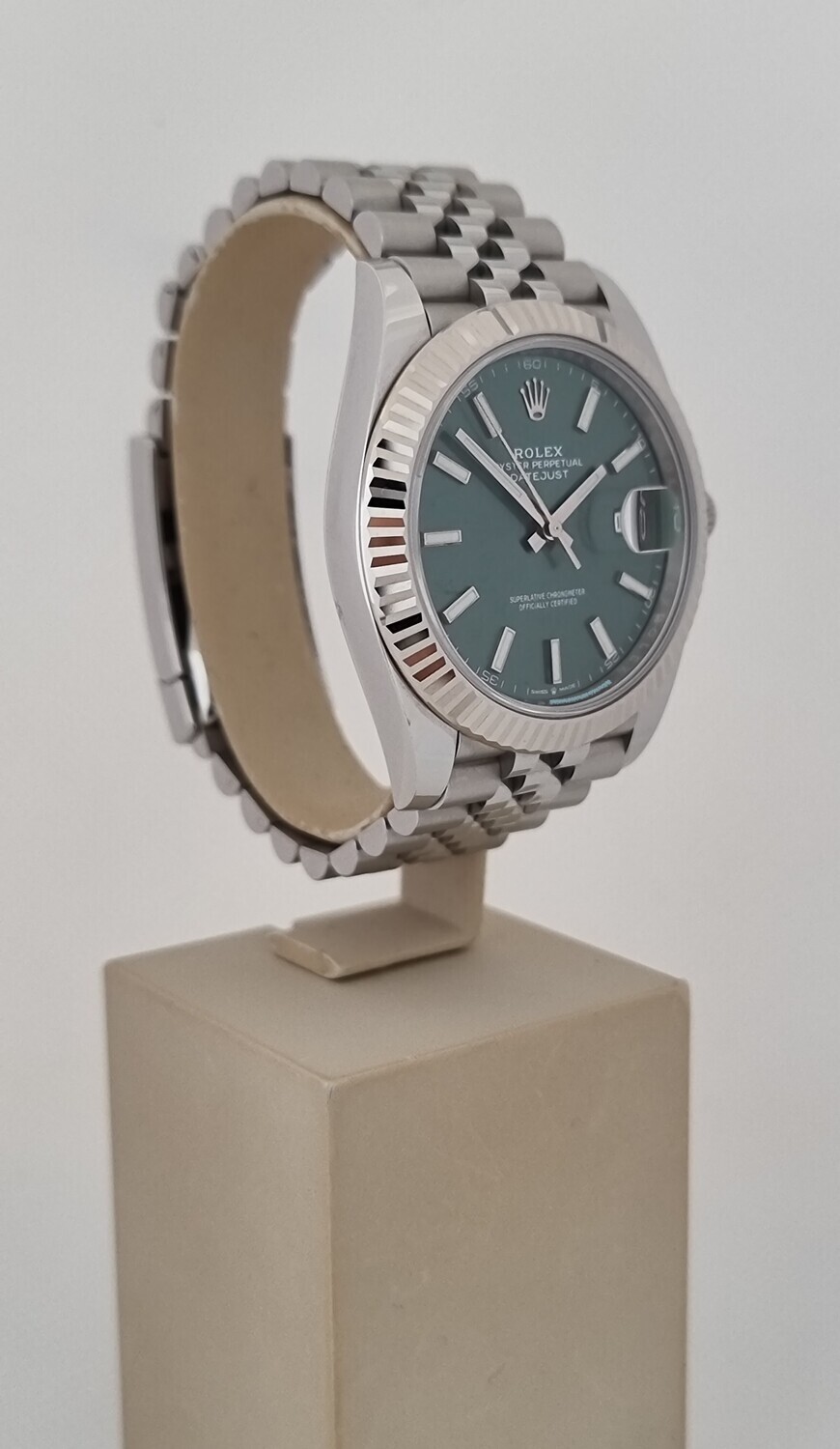 Rolex Datejust 41mm 126334 Mint Green - Full Set 2022