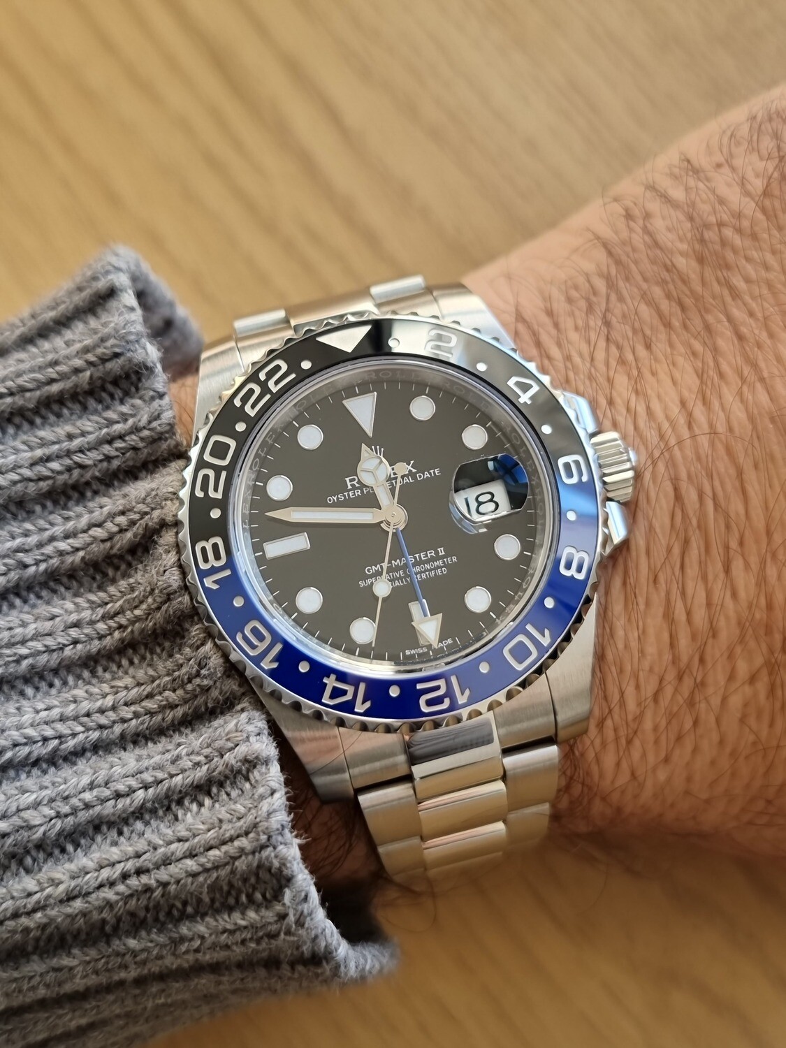 Rolex GMT Master II 116710BLNR &#39;Batman&#39; - 2020 Full Set  - Last of the MK1 Batman