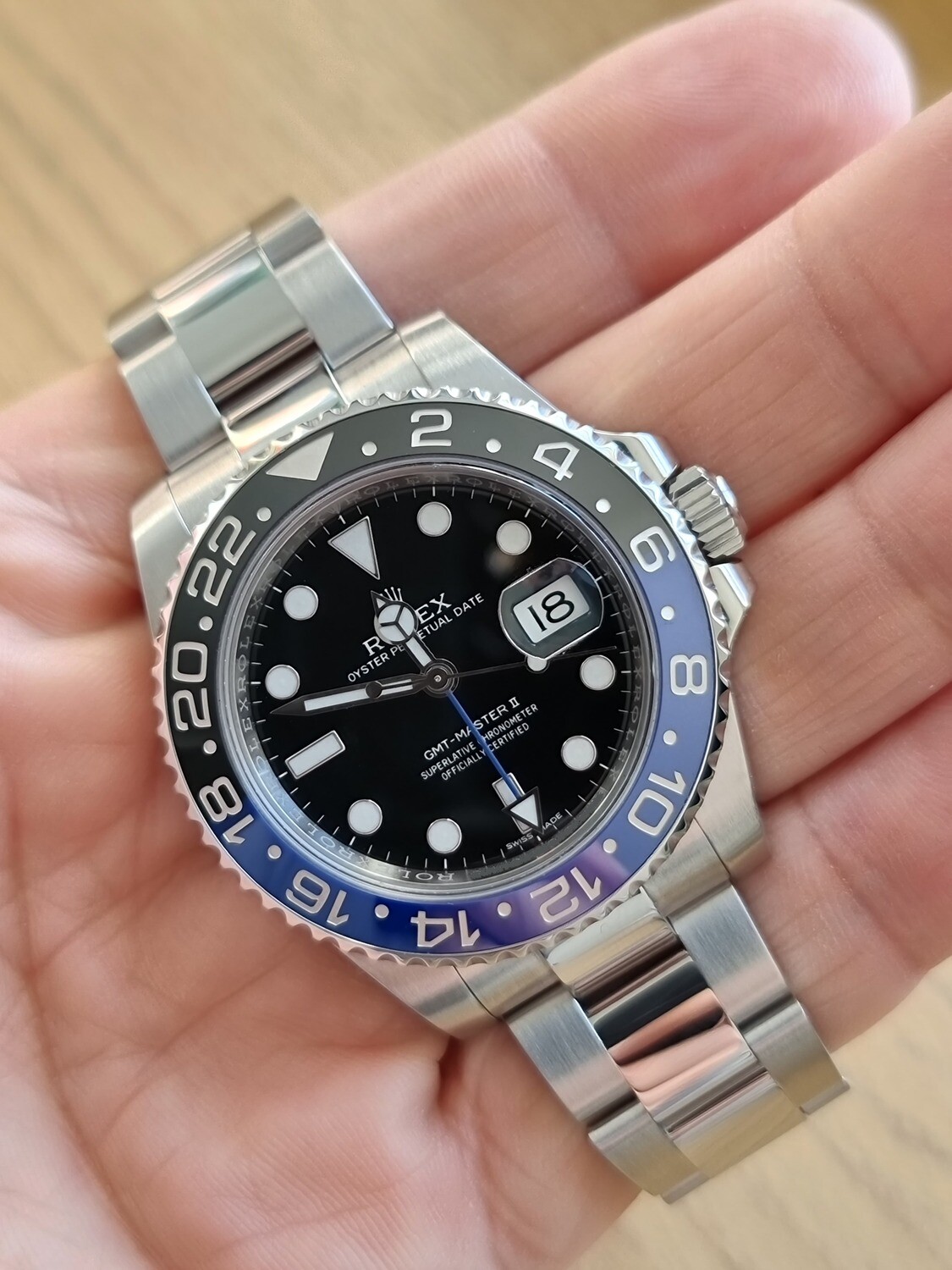 Rolex GMT Master II 116710BLNR &#39;Batman&#39; - 2020 Full Set  - Last of the MK1 Batman