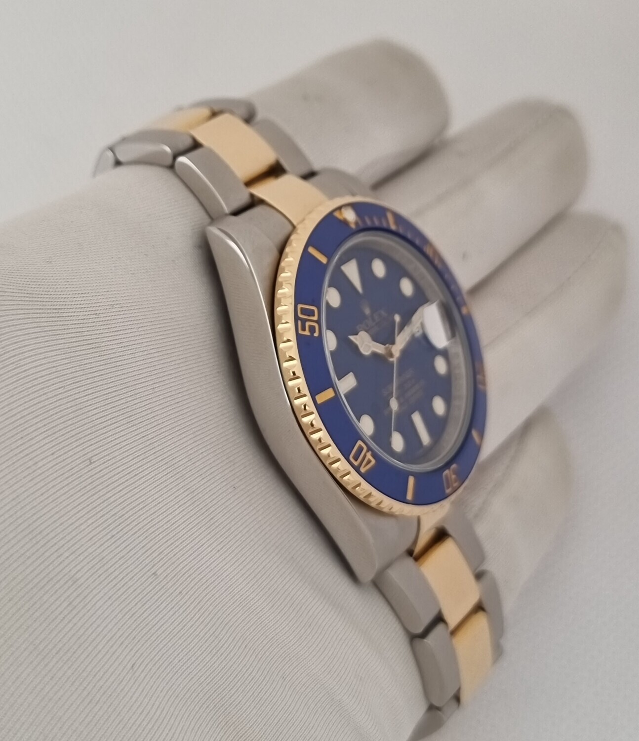 Rolex Submariner 116613LB - Flat Blue Dial - 2009