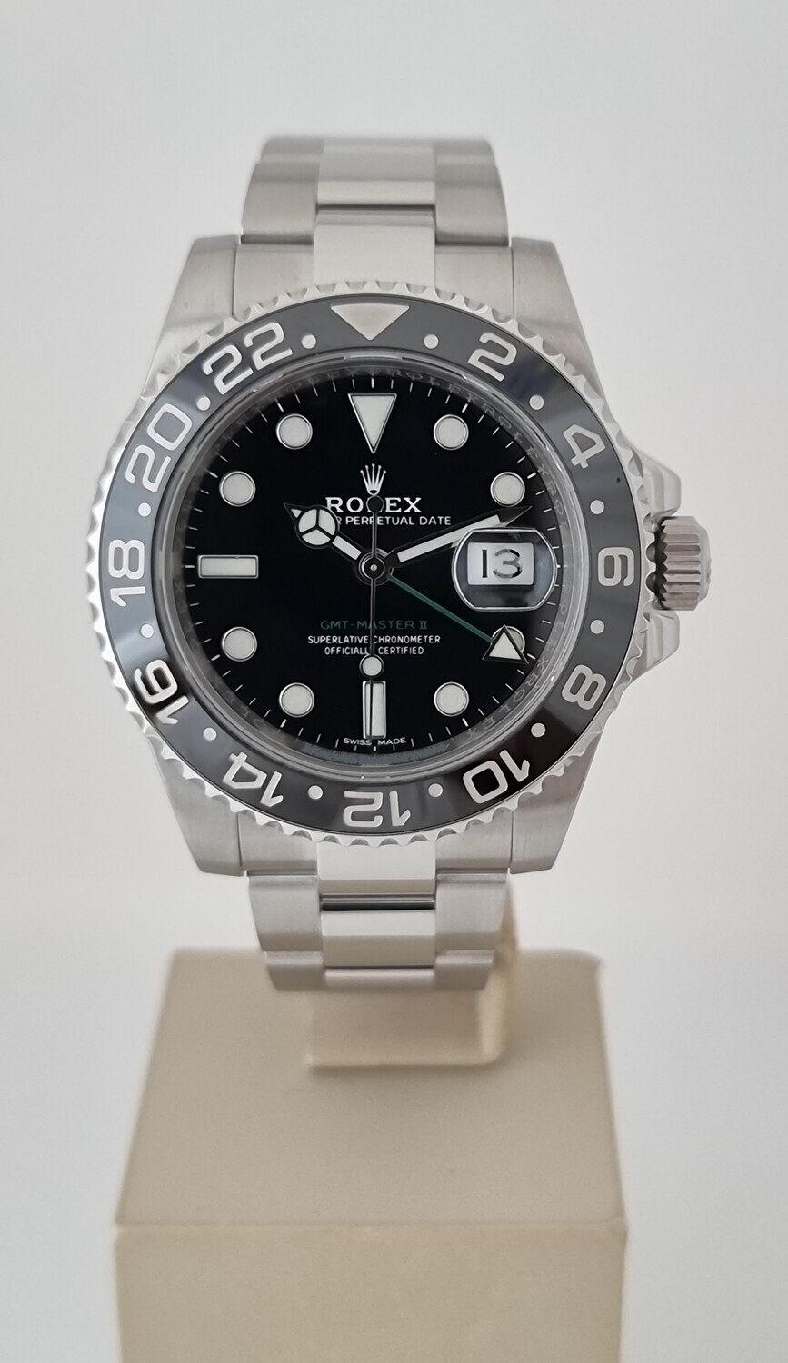 Rolex GMT Master II 116710LN, 2017 Collectors Set, 2022 Rolex Service