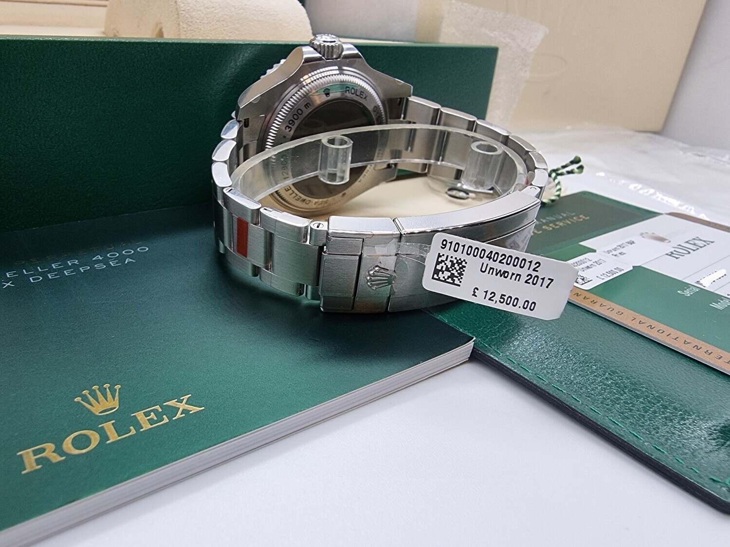 Rolex Sea-Dweller DeepSea, James Cameron 116660, 2017 NOS, Fully Stickered