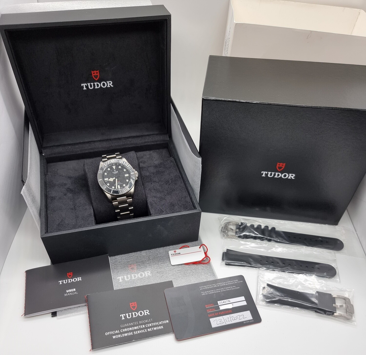 Tudor Pelagos 39mm M25407N - 2022 New/Unworn, Full Set