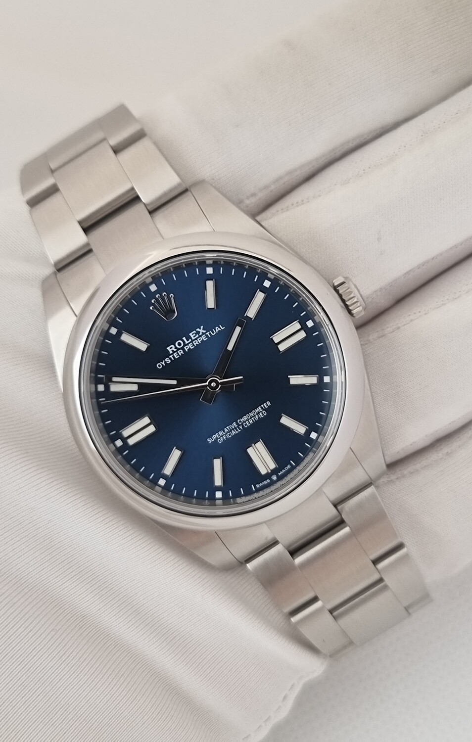 Rolex Oyster Perpetual 41 - 124300 Blue Dial - 2022 New & Unworn - Full Set