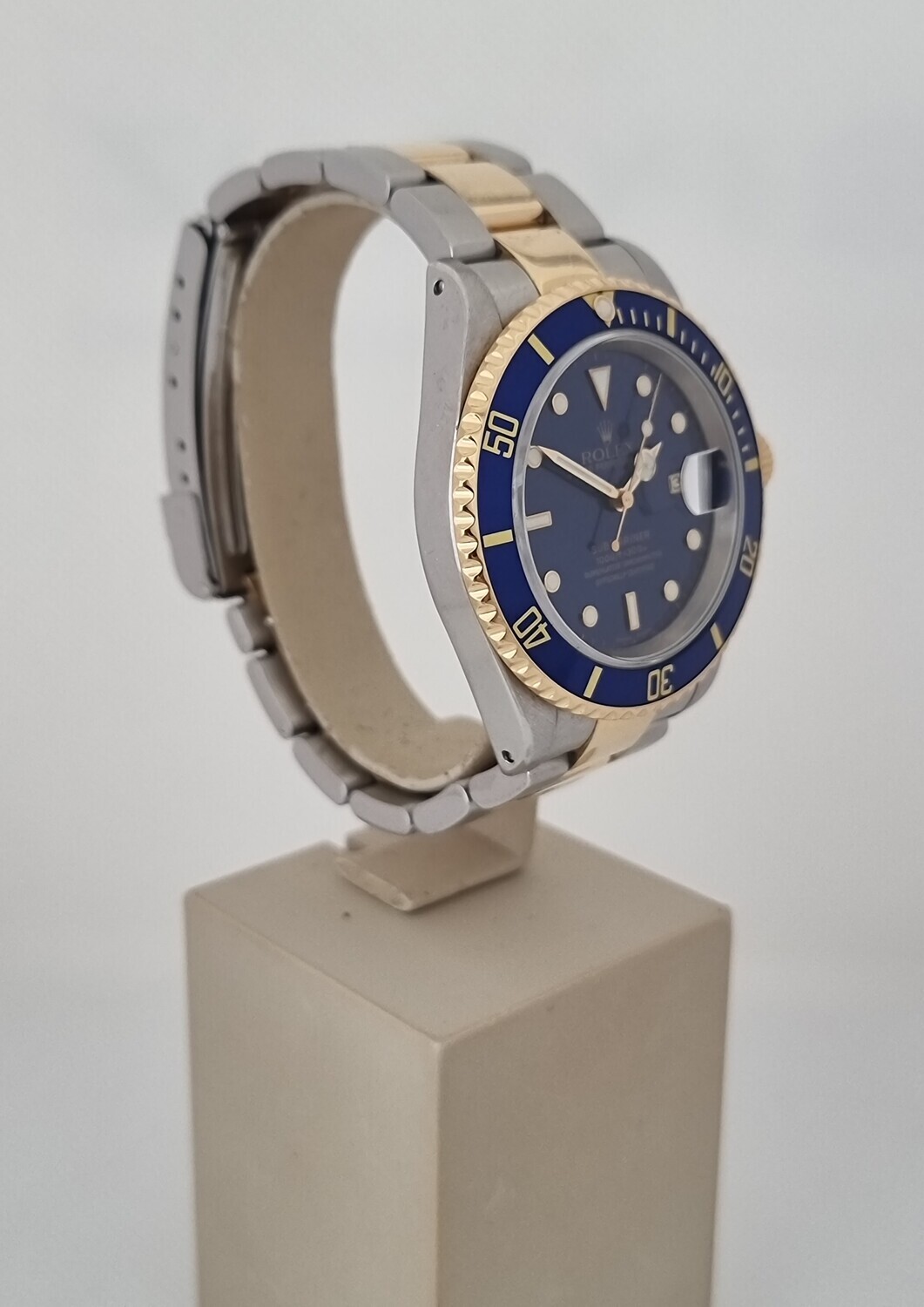 Rolex Submariner 16613LB Bluesy - 2000 Full Set