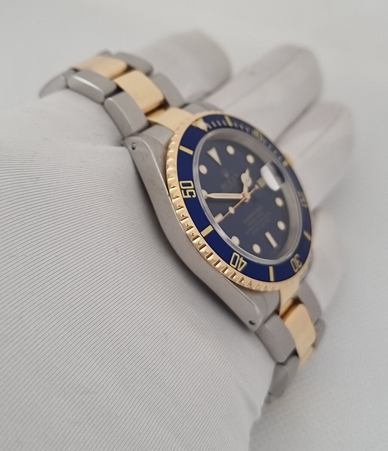 Rolex Submariner 16613LB Bluesy - 2000 Full Set