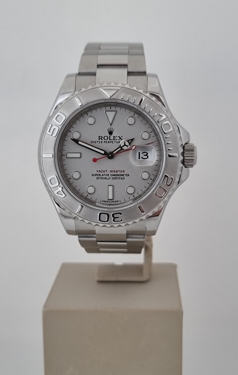 Rolex Yacht-Master 40mm 116622 - Platinum Dial, 2016 Full Set, Rolex 2023 Service