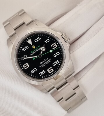 Rolex Airking 126900, 2022 Full Set, The Latest New Model of the 'Bloodhound'