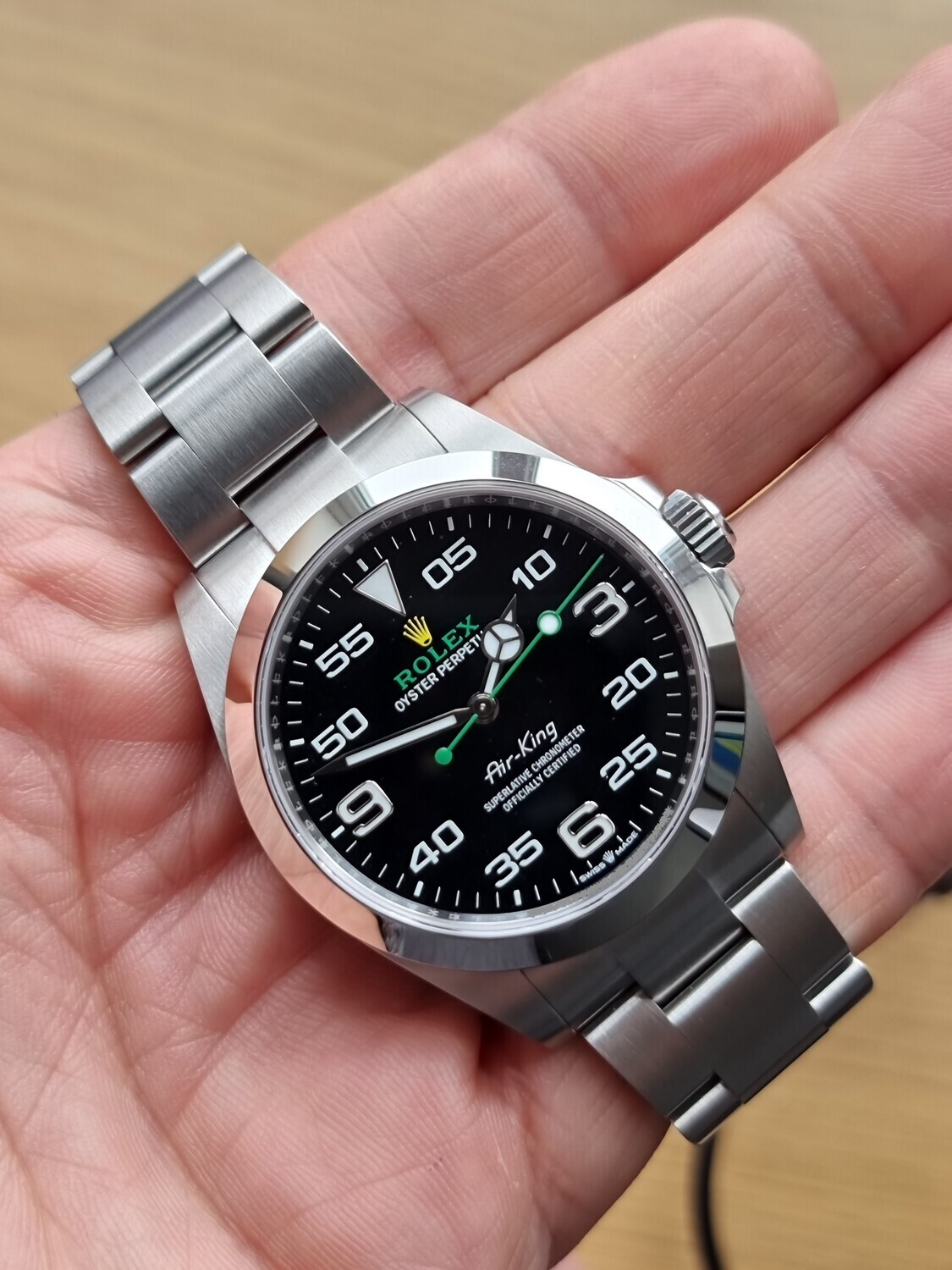 Rolex Airking 126900, 2022 Full Set, The Latest New Model of the &#39;Bloodhound&#39;