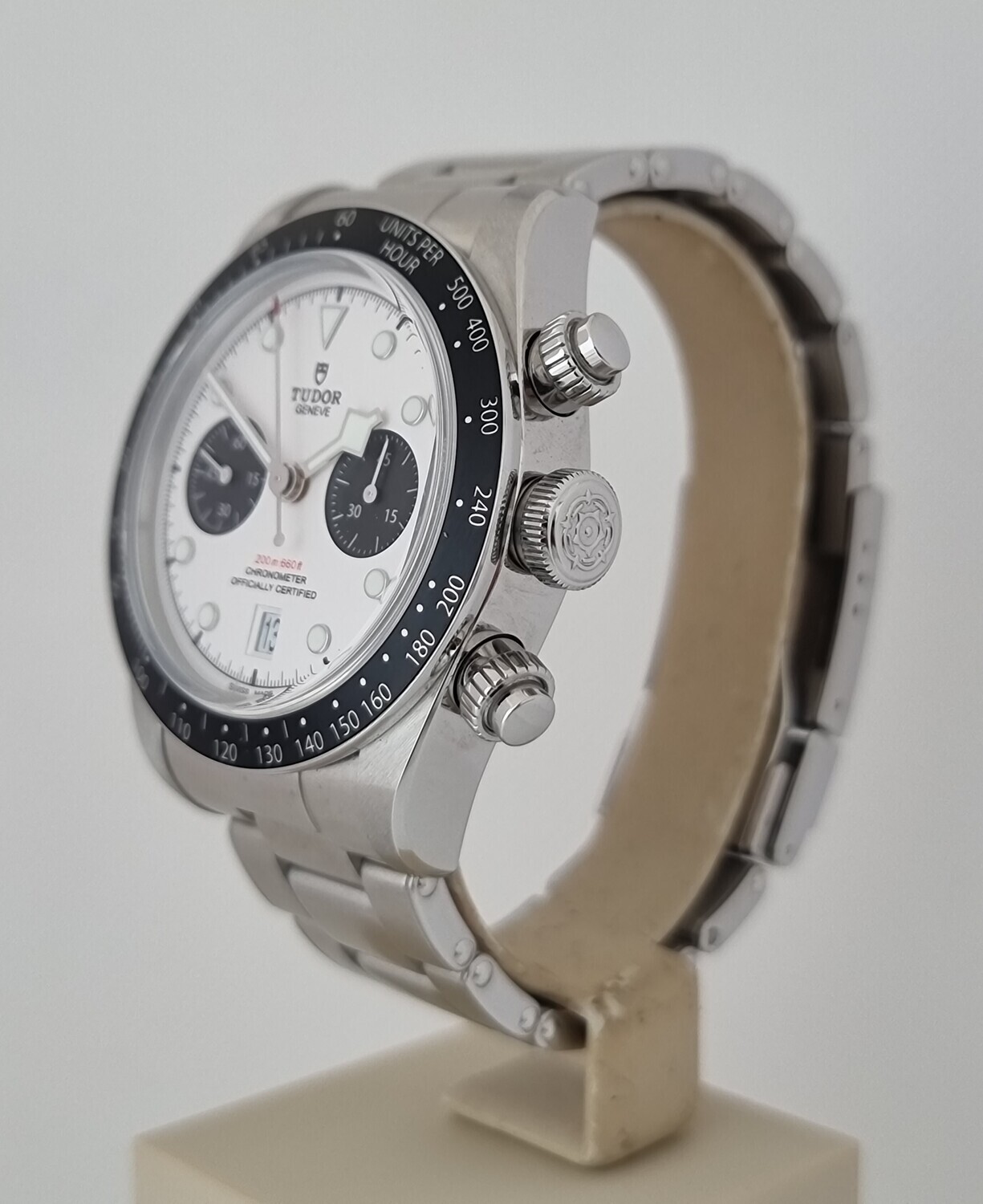 Tudor Black Bay Chrono 79360N, 2023 Panda Dial, Full Set, Exceptional Condition