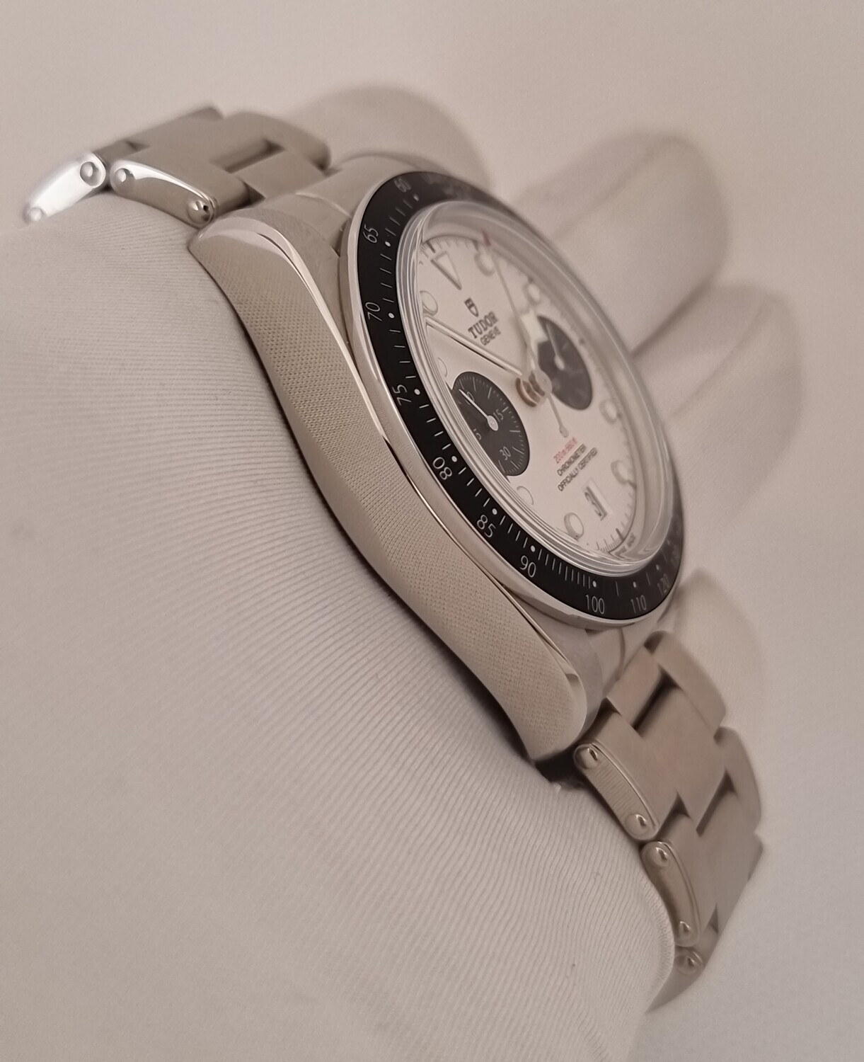 Tudor Black Bay Chrono 79360N, 2023 Panda Dial, Full Set, Exceptional Condition