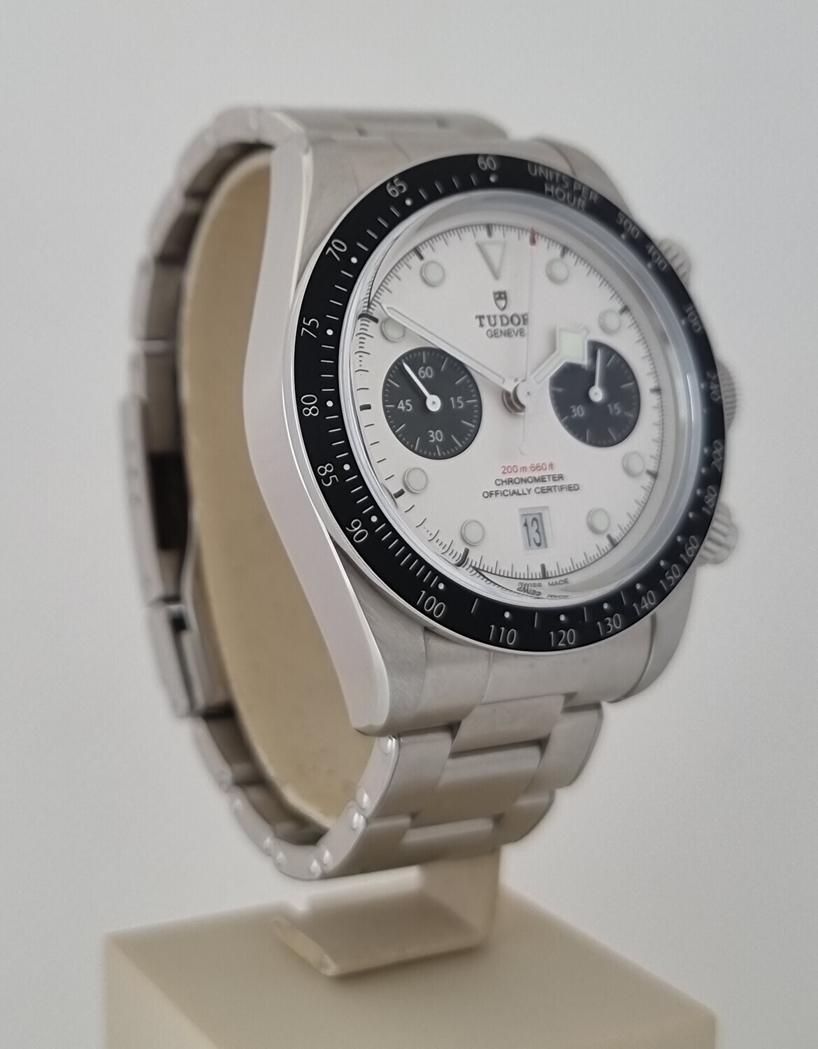 Tudor Black Bay Chrono 79360N, 2023 Panda Dial, Full Set, Exceptional Condition