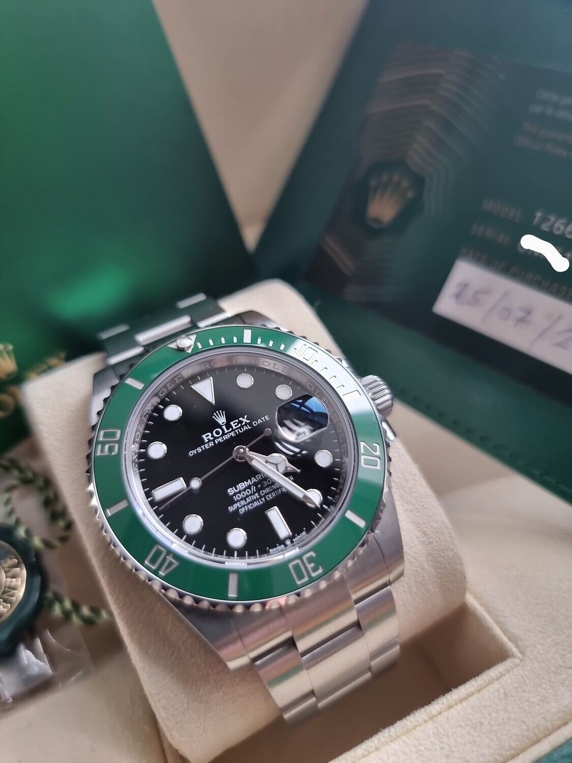 Rolex Submariner 126610LV Starbucks 2022 Full Set