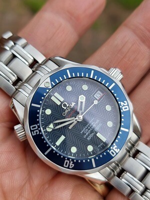 Omega Seamaster Diver 300M Co‑Axial Chronometer 36.25mm, Full Set