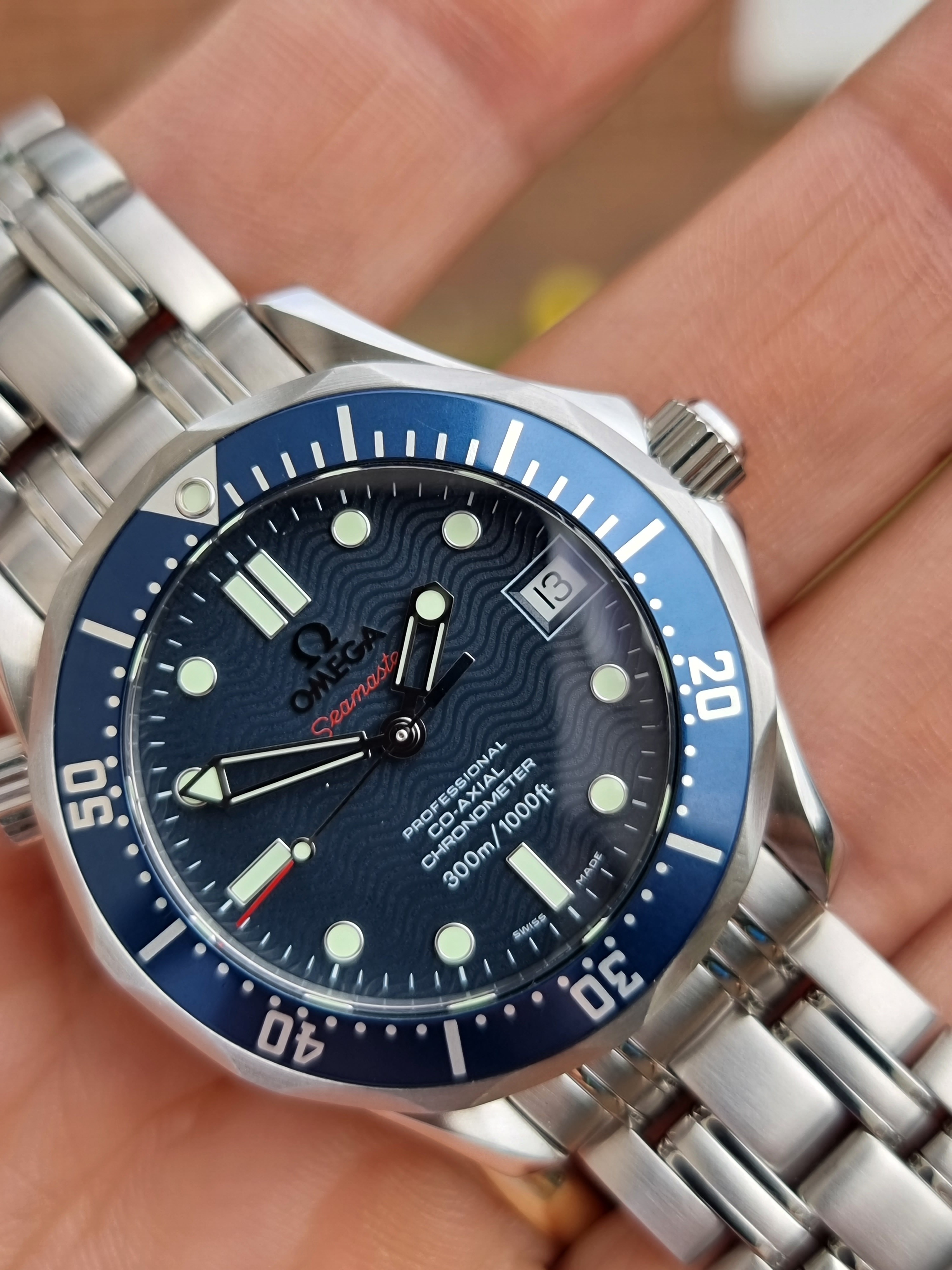 Omega seamaster diver online 300m 36.25 mm