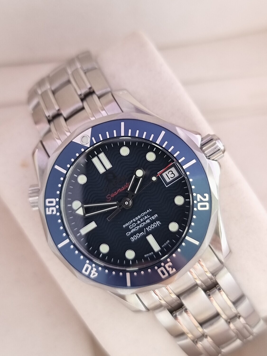 Omega Seamaster Diver 300M Co‑Axial Chronometer 36.25mm, Full Set