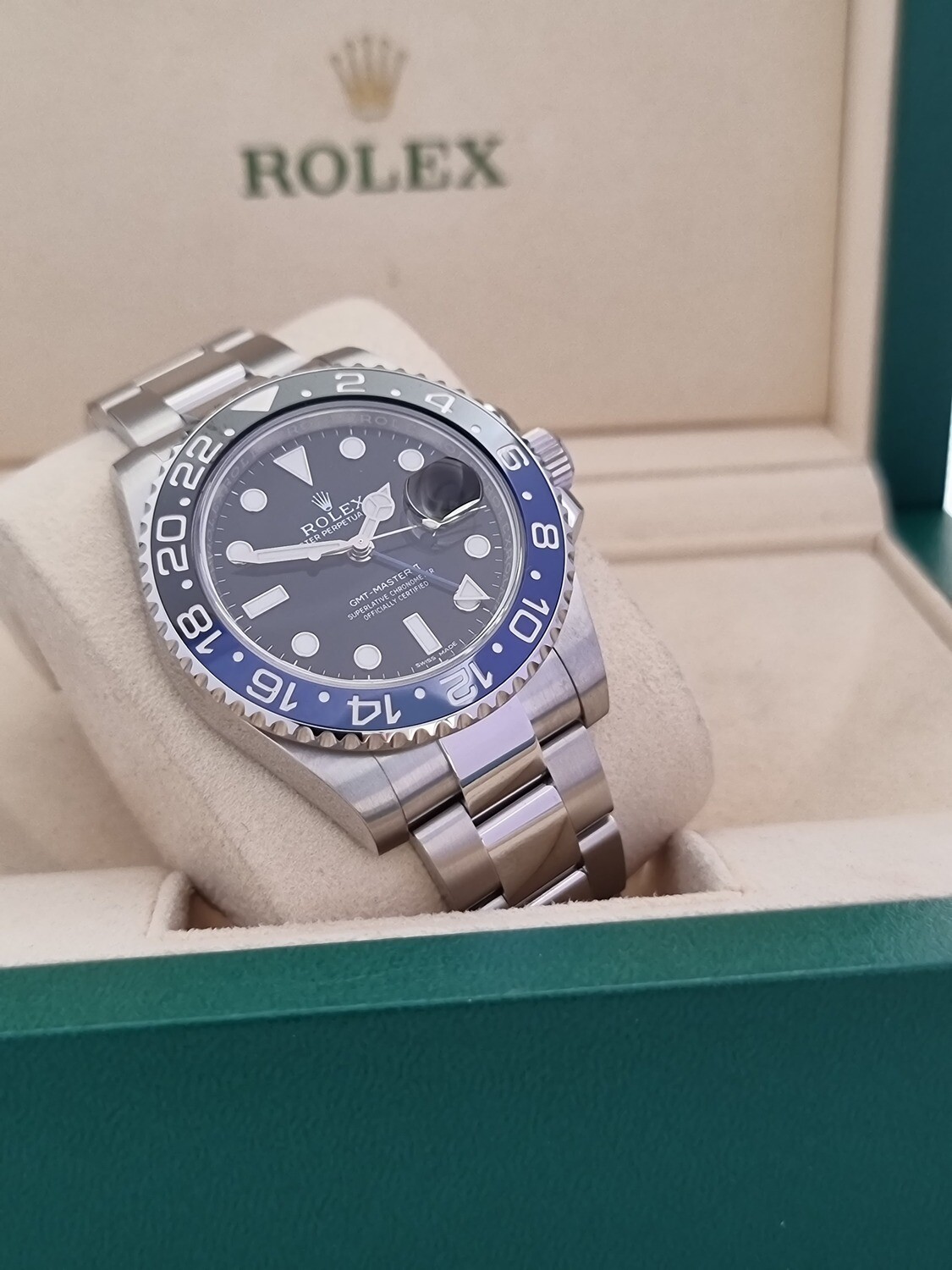 Rolex GMT Master II 116710BLNR &#39;BATMAN&#39; - 2016 Full Set