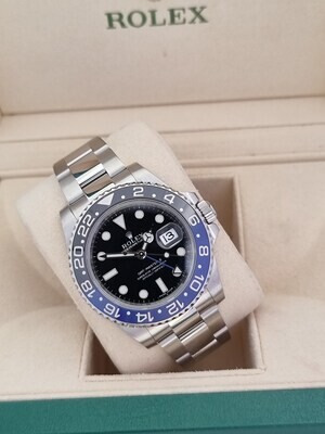 Rolex GMT Master II 116710BLNR &#39;BATMAN&#39; - 2016 Full Set
