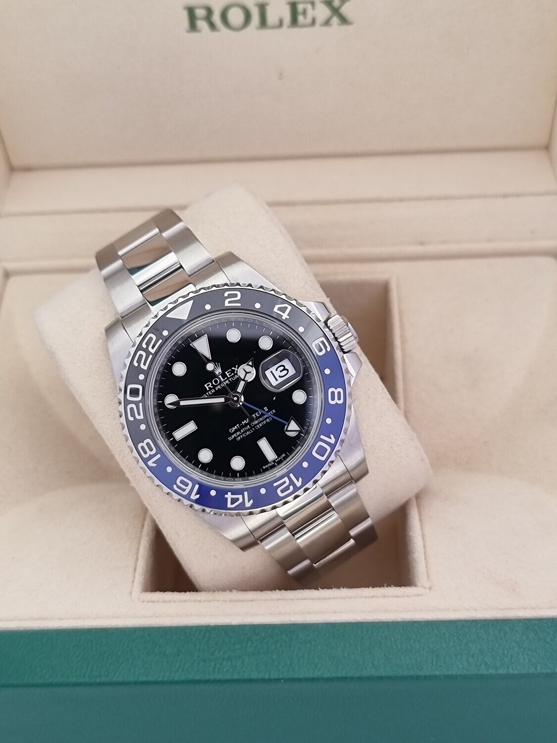 Rolex GMT Master II 116710BLNR &#39;BATMAN&#39; - 2016 Full Set