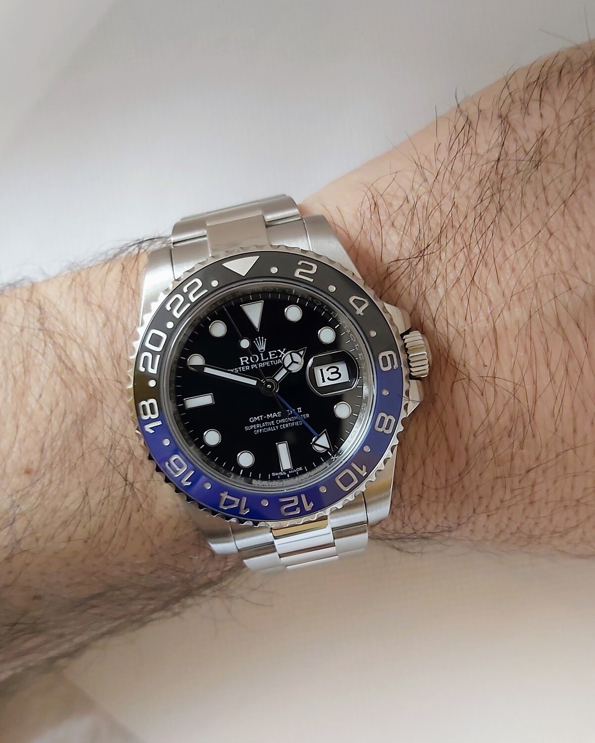 Rolex GMT Master II 116710BLNR &#39;BATMAN&#39; - 2016 Full Set