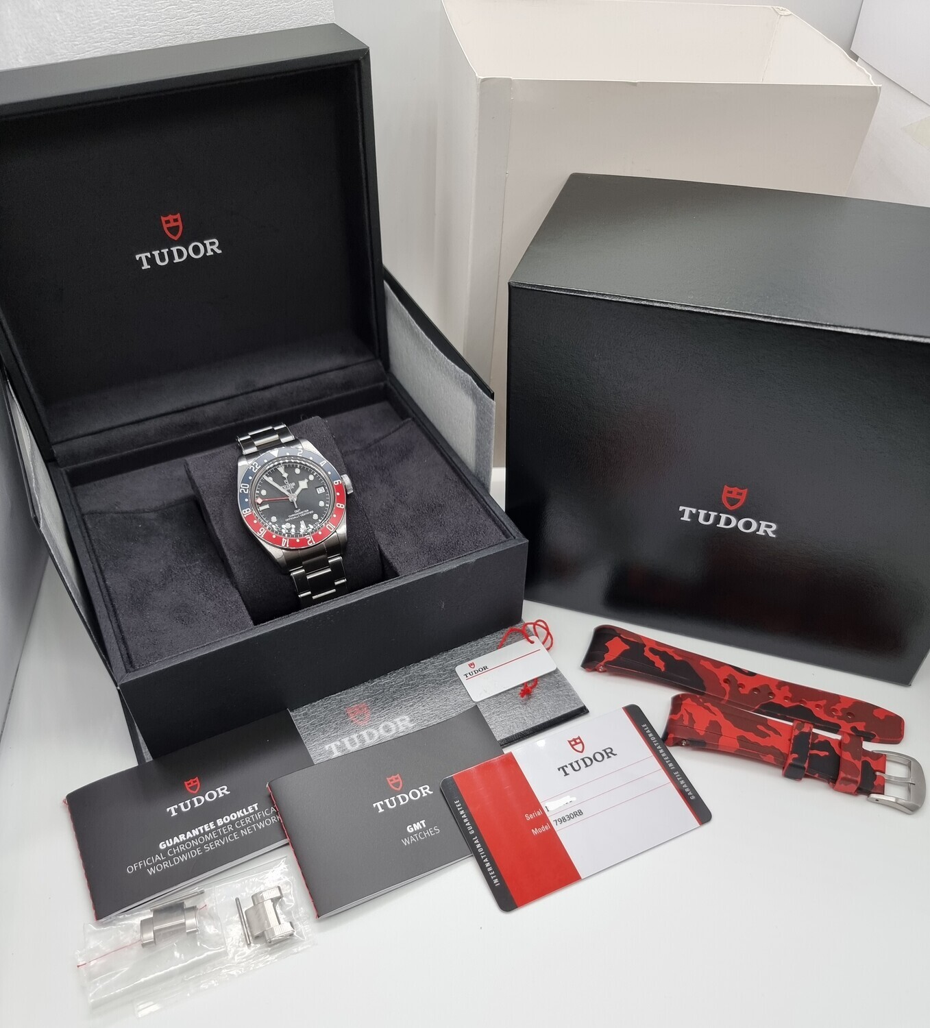 Tudor Black Bay GMT &#39;Pepsi&#39; 79830RB,- 2018 Full Set