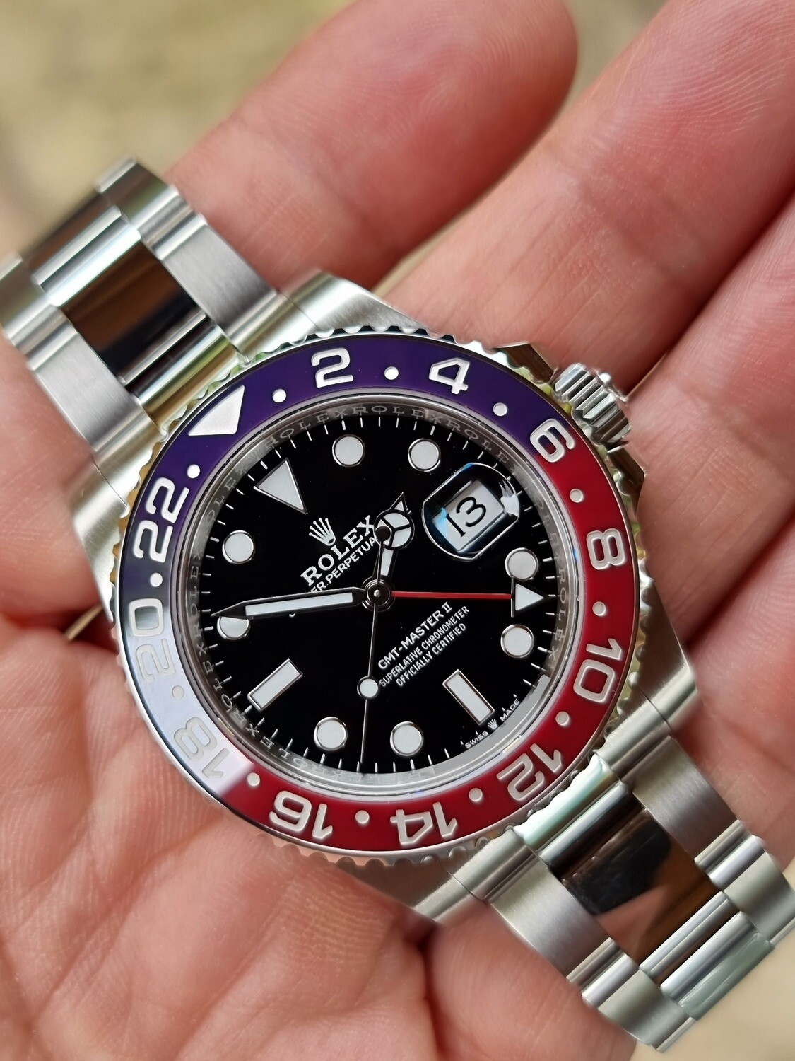 Rolex GMT Master II 126710BLRO &#39;Pepsi&#39; 2023 - Full Set - Unworn Condition