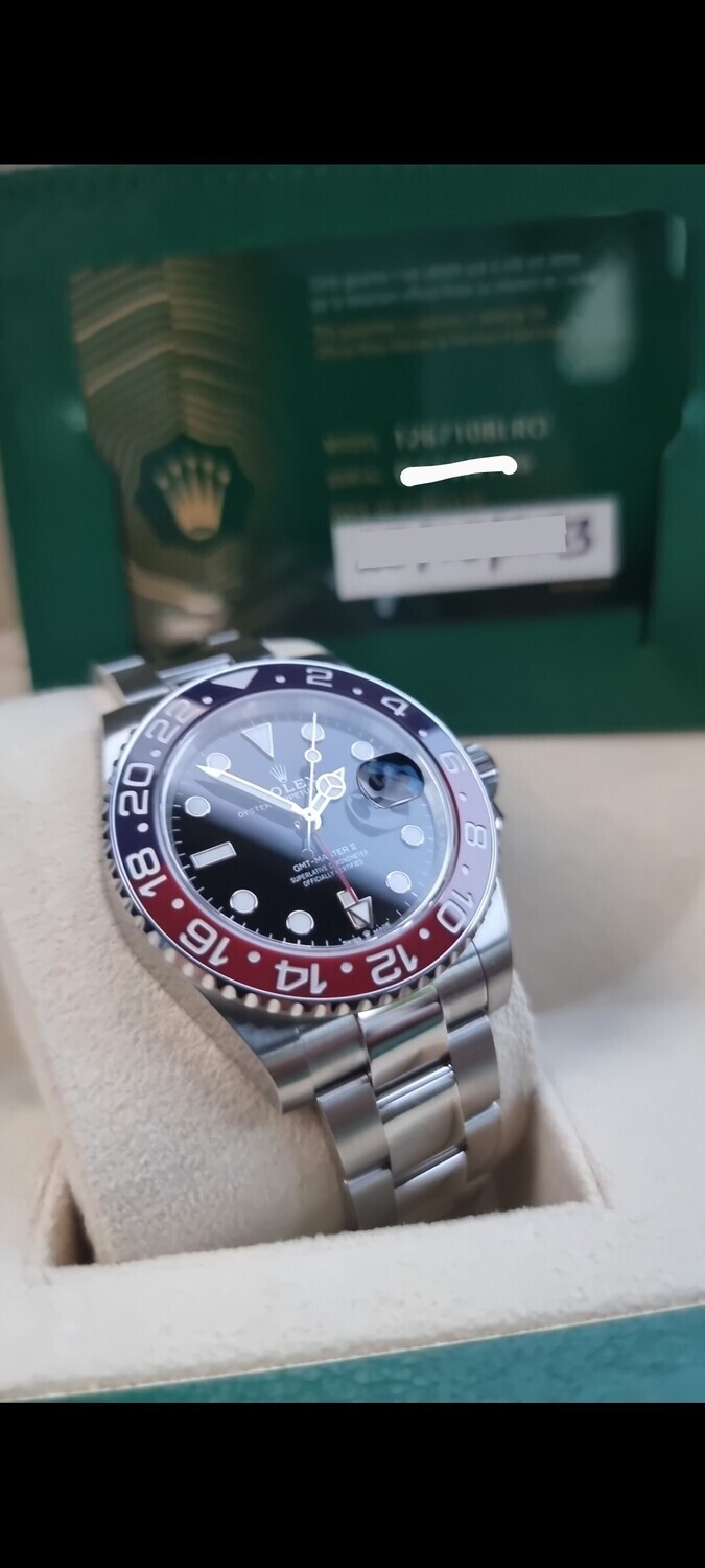 Rolex GMT Master II 126710BLRO &#39;Pepsi&#39; 2023 - Full Set - Unworn Condition