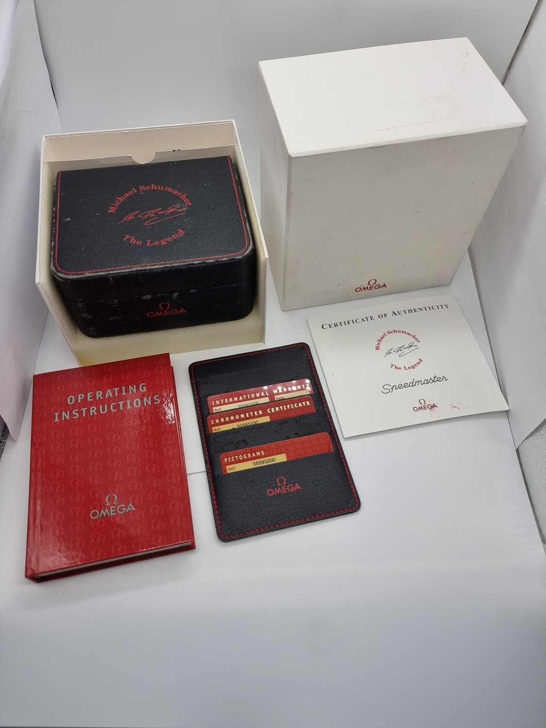 Omega Speedmaster &#39;Michael Schumacher&#39; Legends Limited Edition Panda 3559.32.00