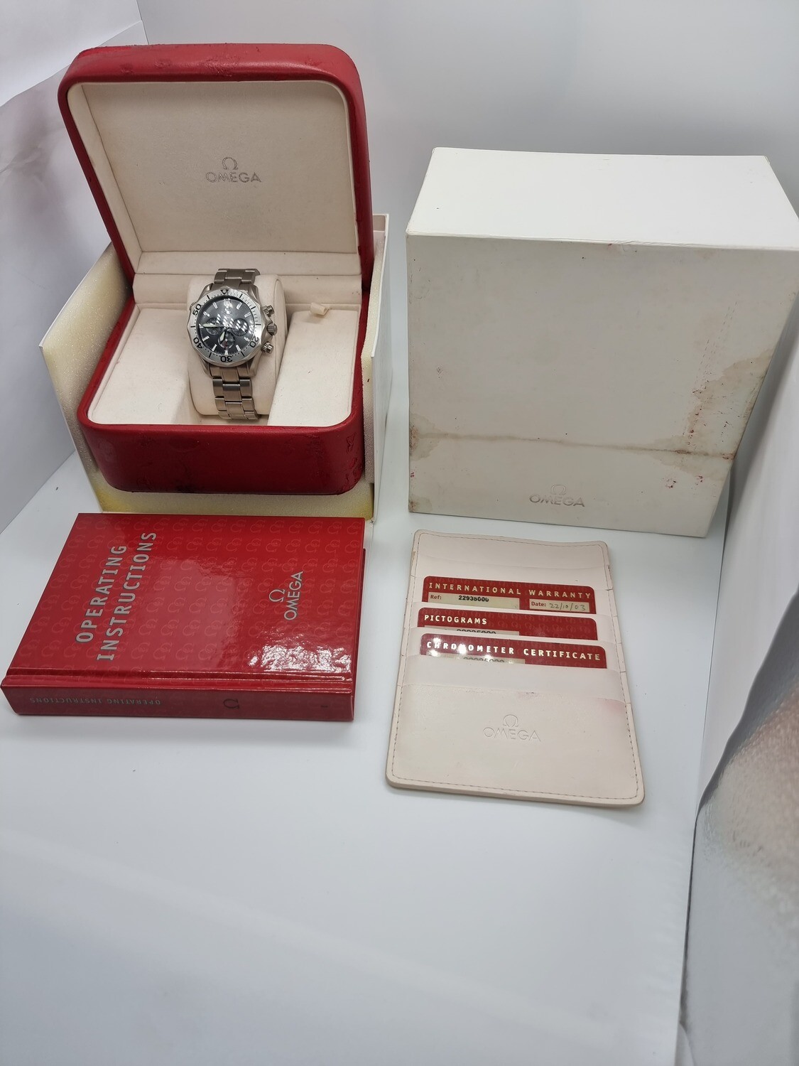 Omega Seamaster 300m Americas Cup, 2003 Full Set