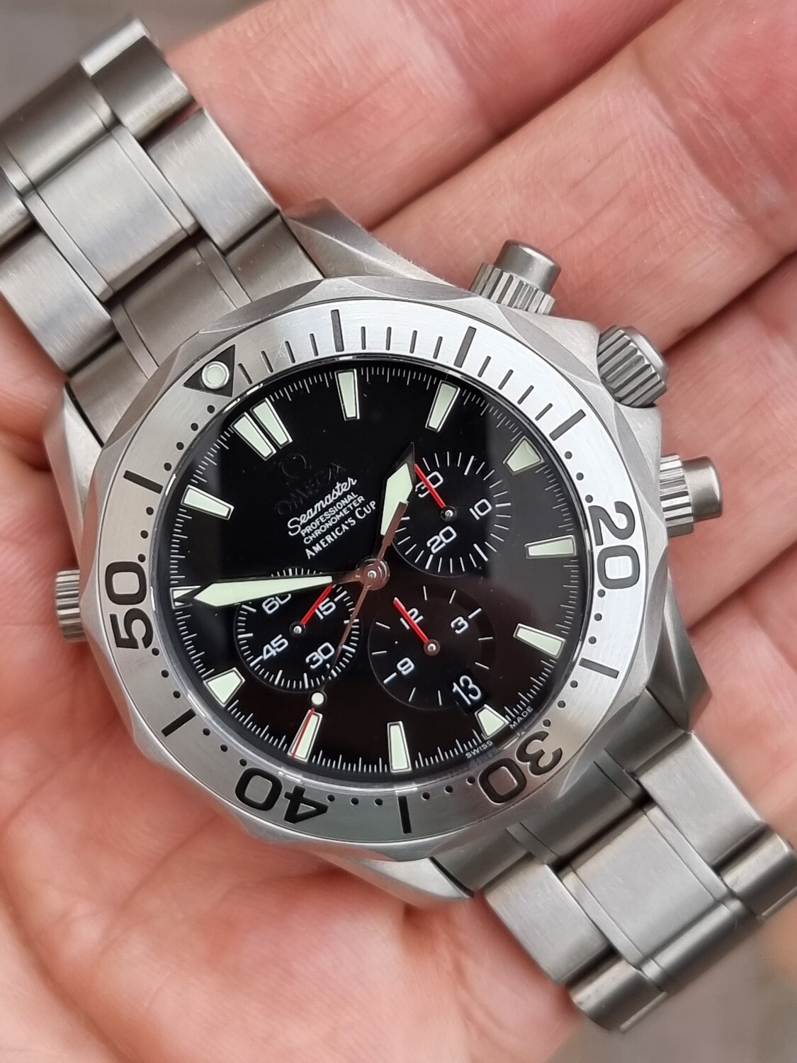Omega Seamaster 300m Americas Cup, 2003 Full Set