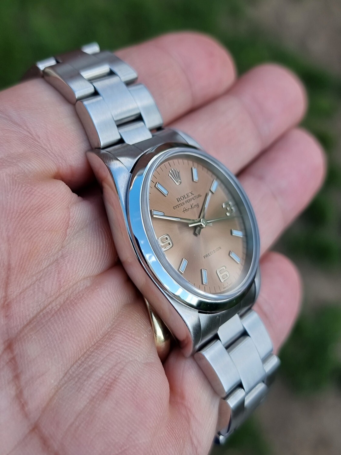 Rolex Airking 14000M, Full Set, circa 2005, Excellent condition