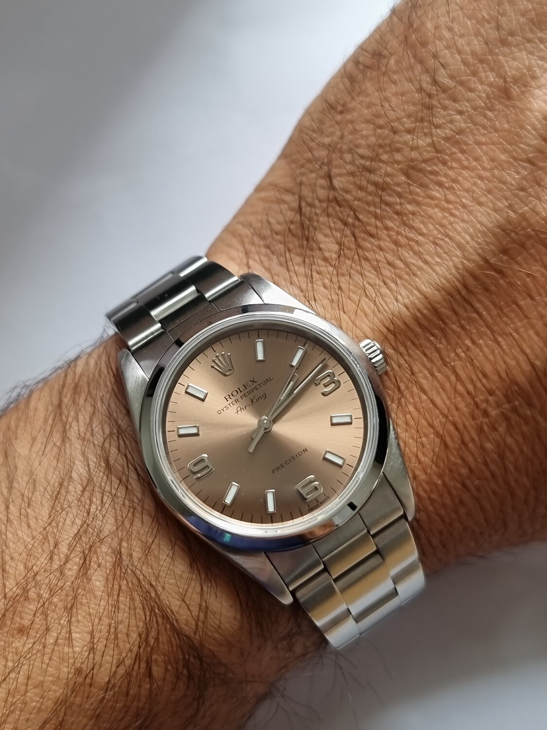 Rolex Airking 14000M, Full Set, circa 2005, Excellent condition