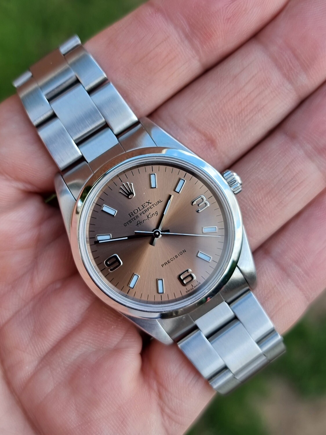 Rolex Airking 14000M, Full Set, circa 2005, Excellent condition