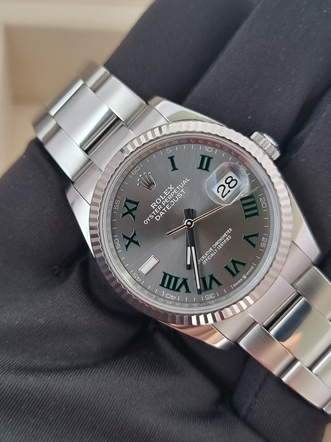 Rolex Datejust 126234 36mm - 2022 Wimbledon Dial - Full Set
