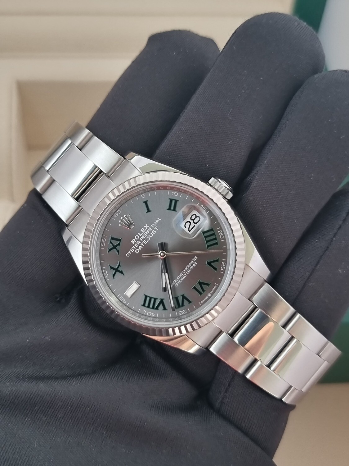 Rolex Datejust 126234 36mm - 2022 Wimbledon Dial - Full Set