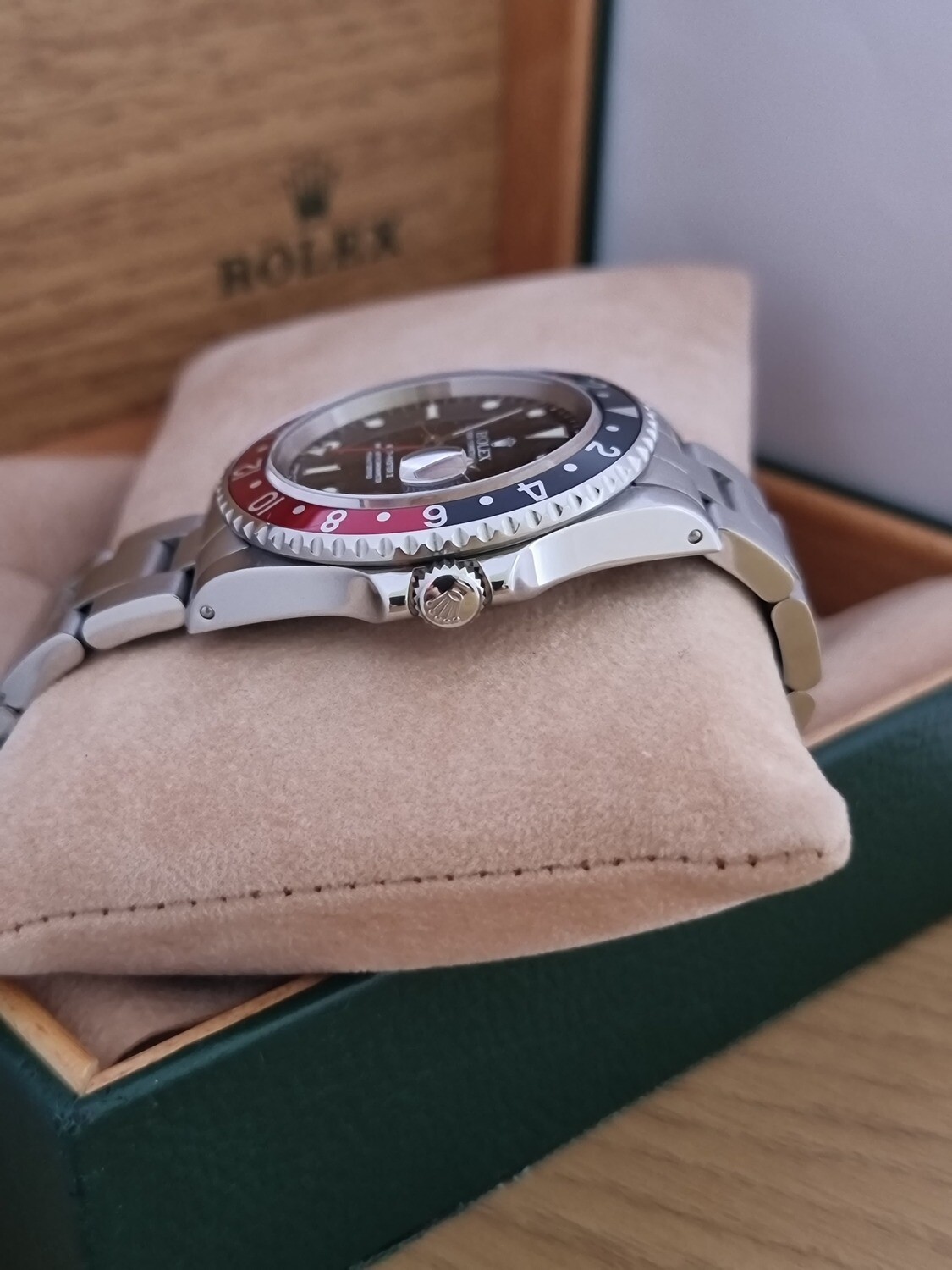 Rolex GMT Master II watch Ref 16710, Coke 1998 Full Set