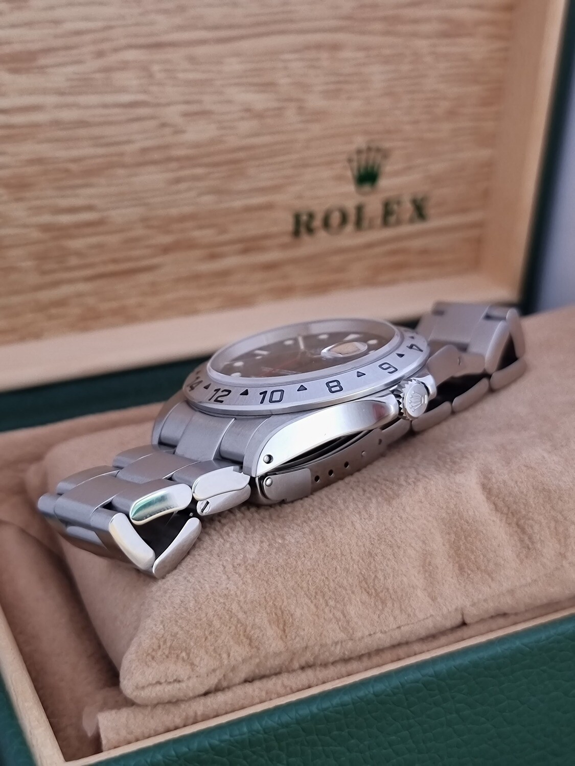 Rolex Explorer II 16570, Black Dial, Excellent Condition