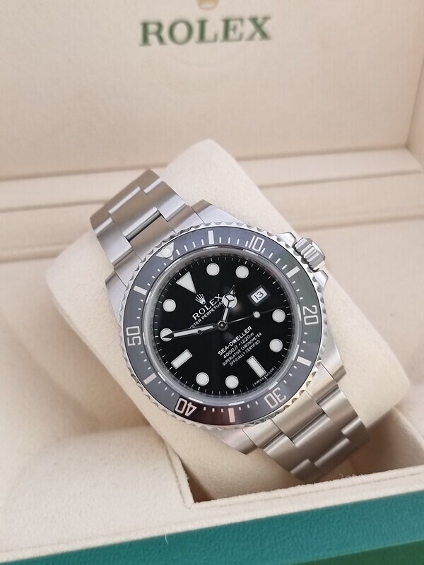 Rolex Sea-Dweller 116600 SD4K 4000 Model, 2016 Full Set, 2023 Rolex Service