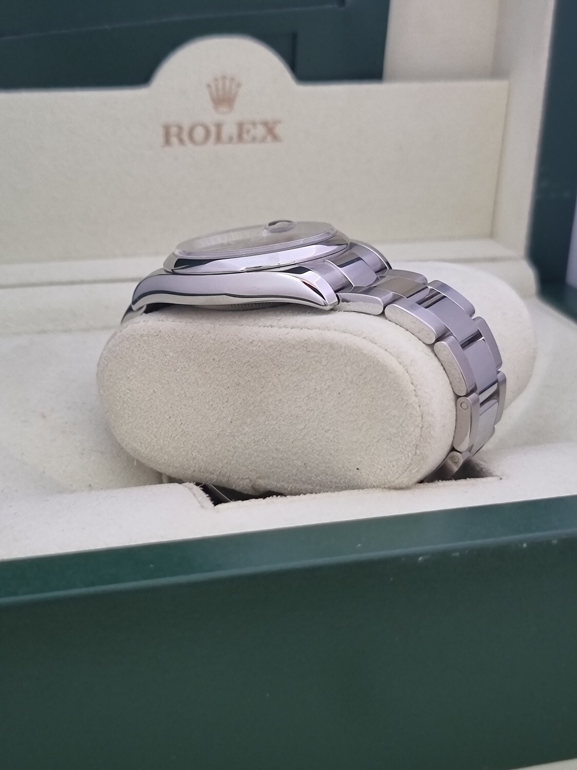 Rolex Datejust 116200, 36mm Rare Black Concentric Dial