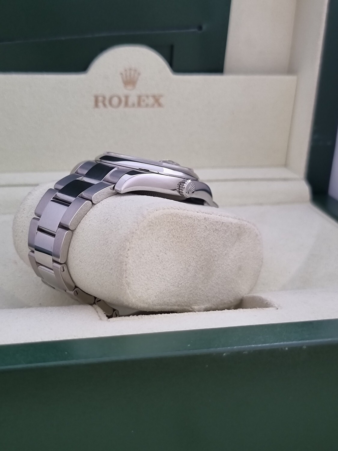 Rolex Datejust 116200, 36mm Rare Black Concentric Dial